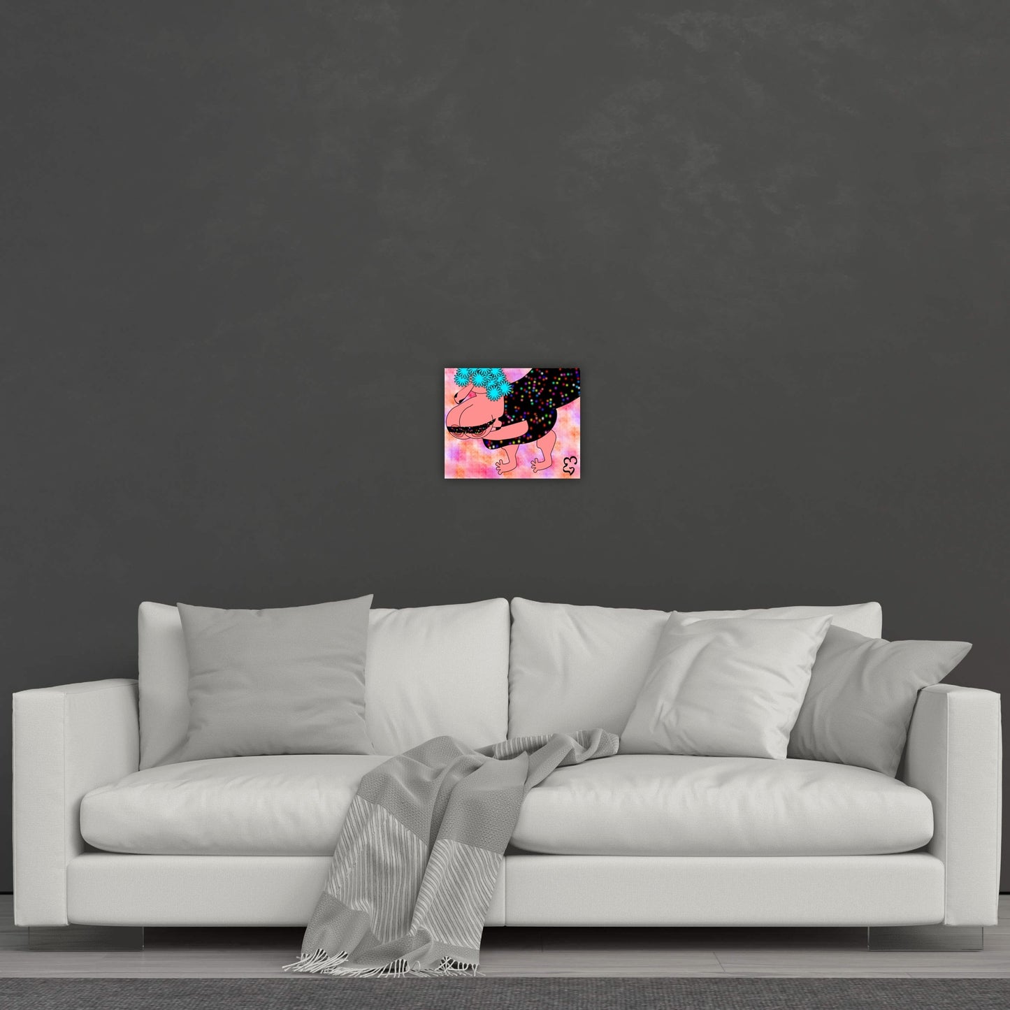 The Present Thief Peel and Stick Print