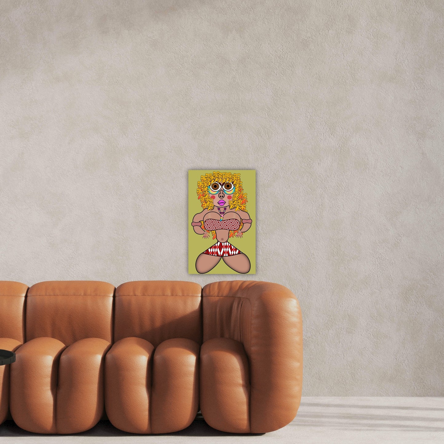 Helter Skelter Babe Peel and Stick Print