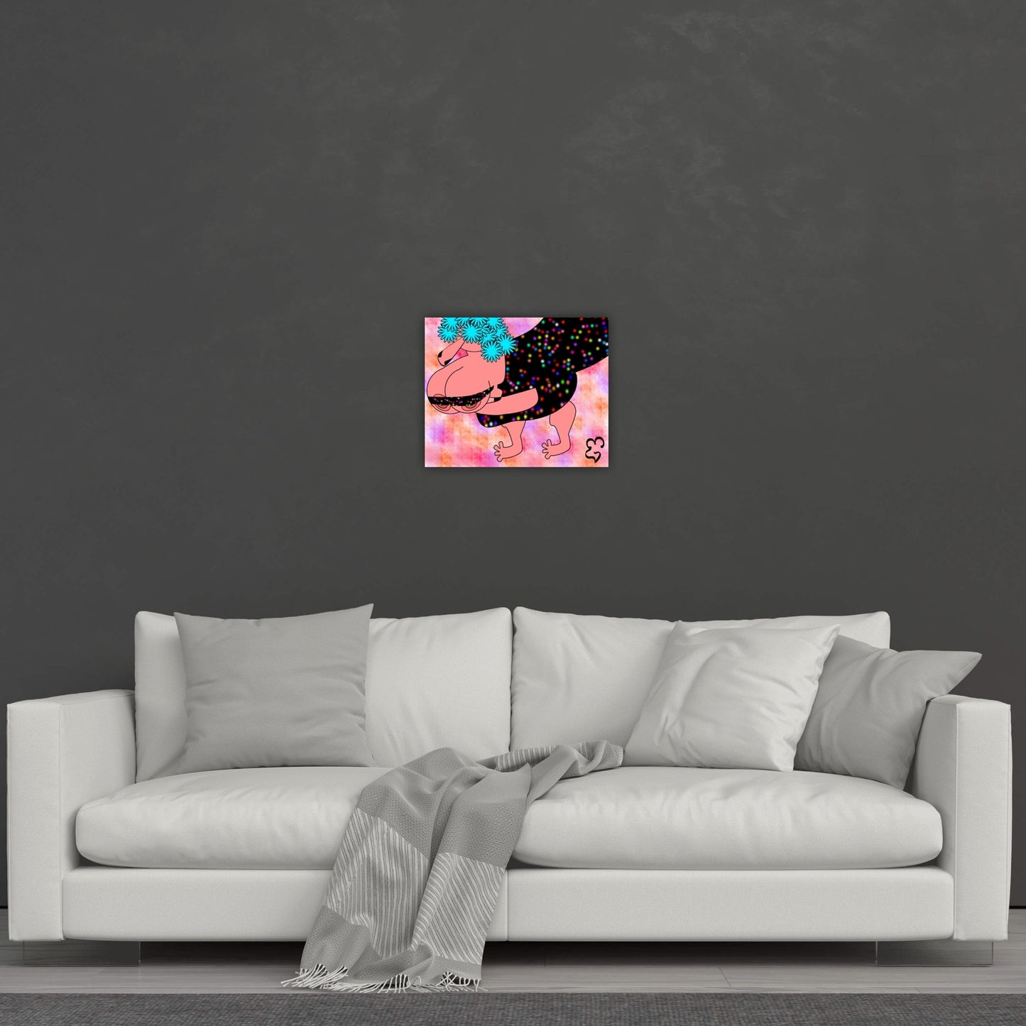 The Present Thief Peel and Stick Print