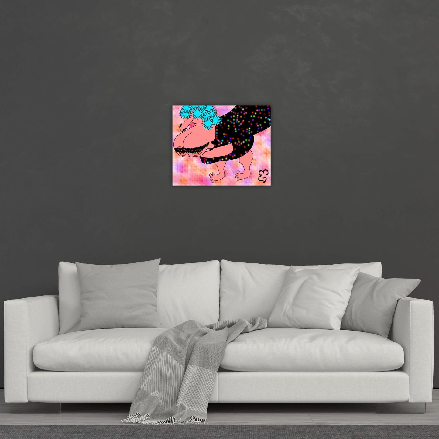 The Present Thief Peel and Stick Print