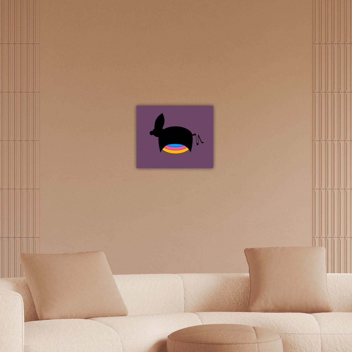 The Animal Party Peel and Stick Print