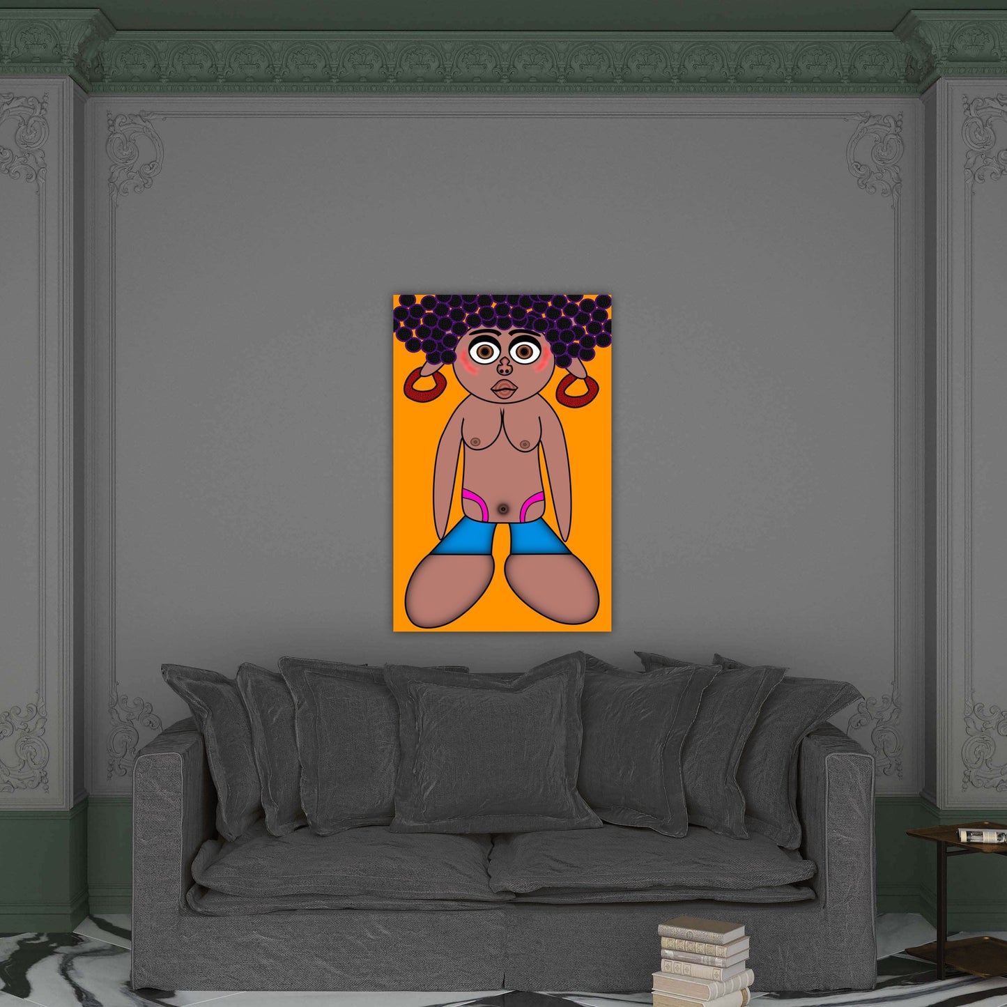 Euphoria Dysphoria Babe Peel and Stick Print