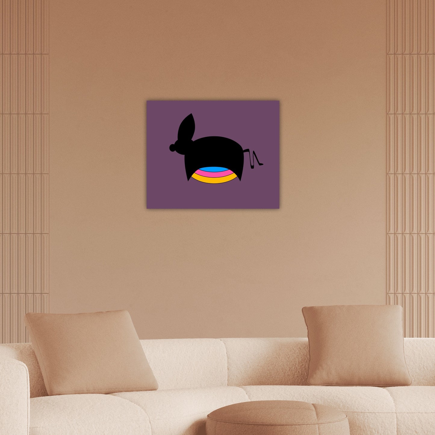 The Animal Party Peel and Stick Print