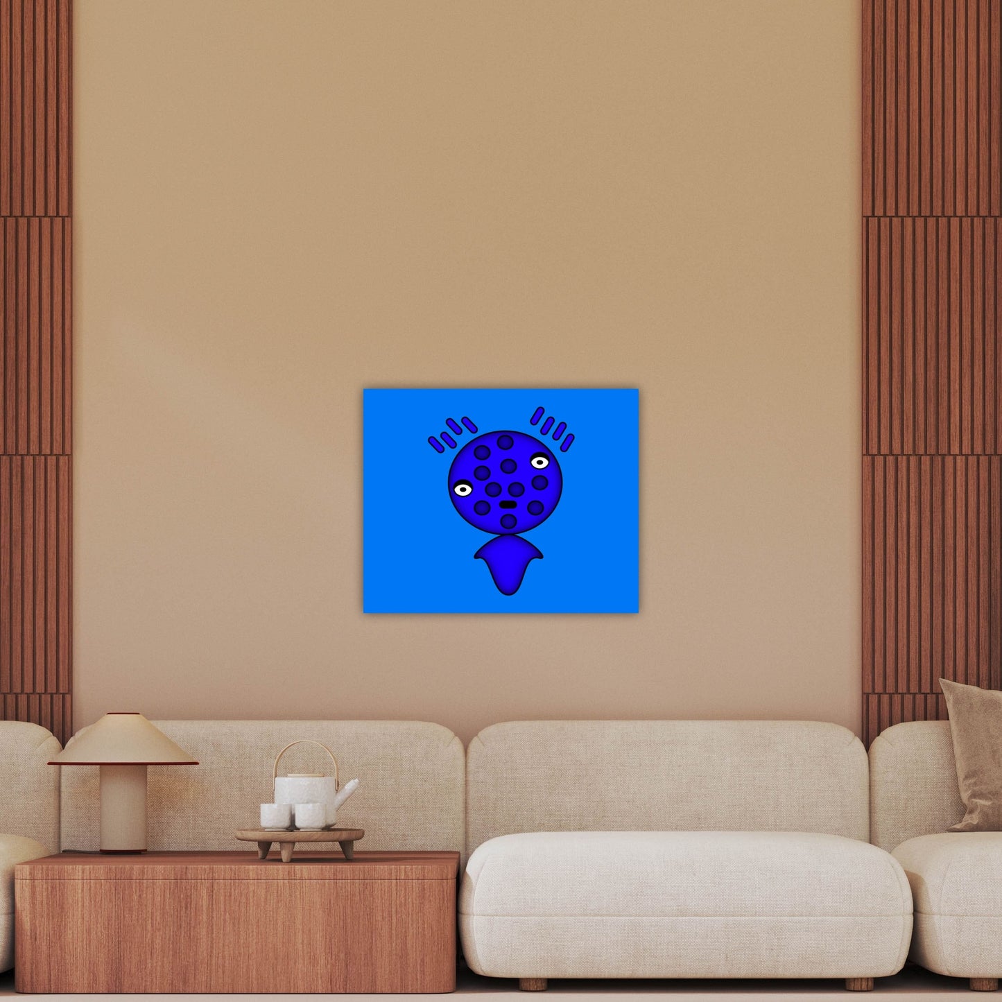 The Moon Lord Peel and Stick Print