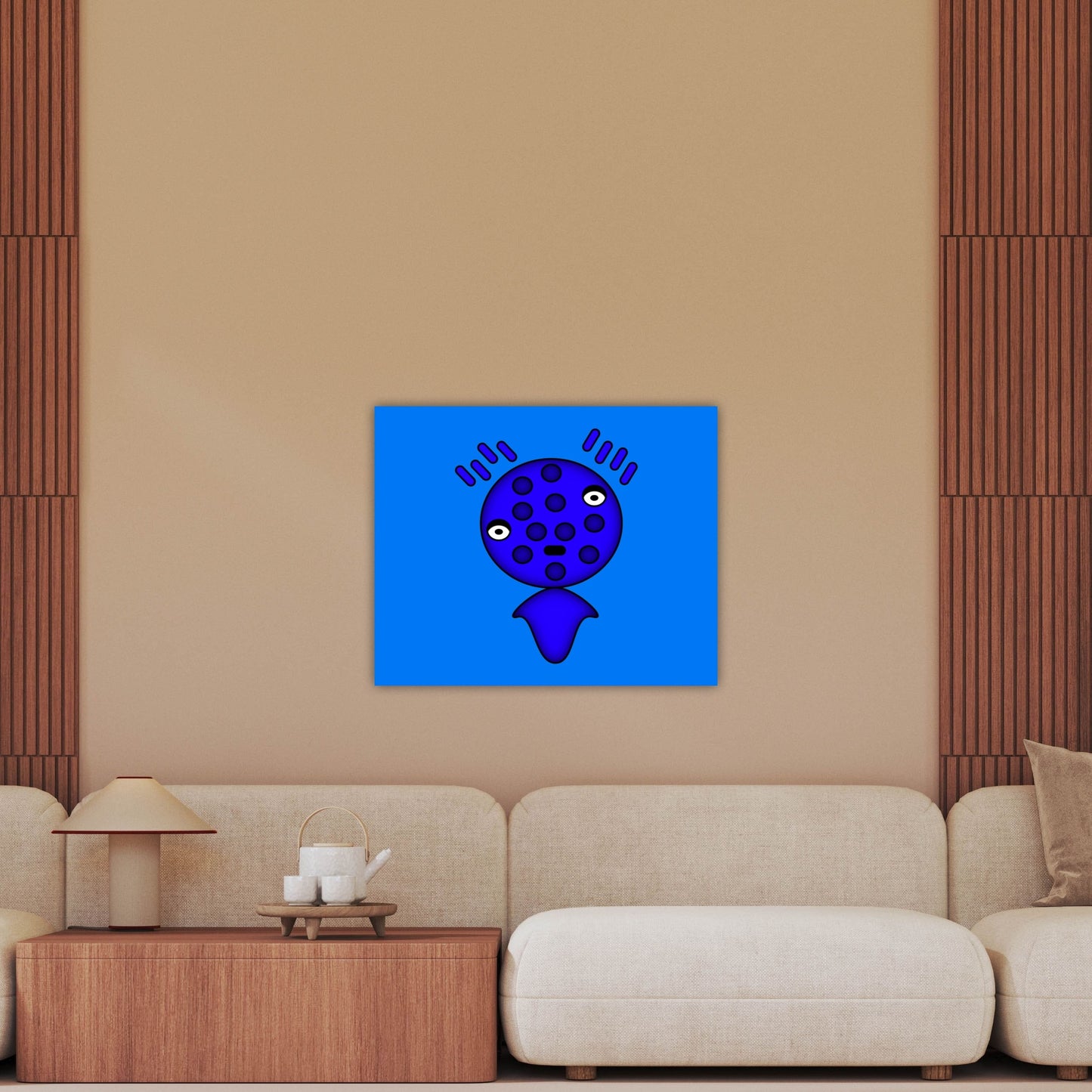 The Moon Lord Peel and Stick Print