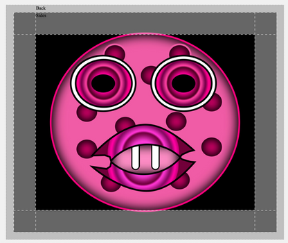 Circular Fudge Canvas Print