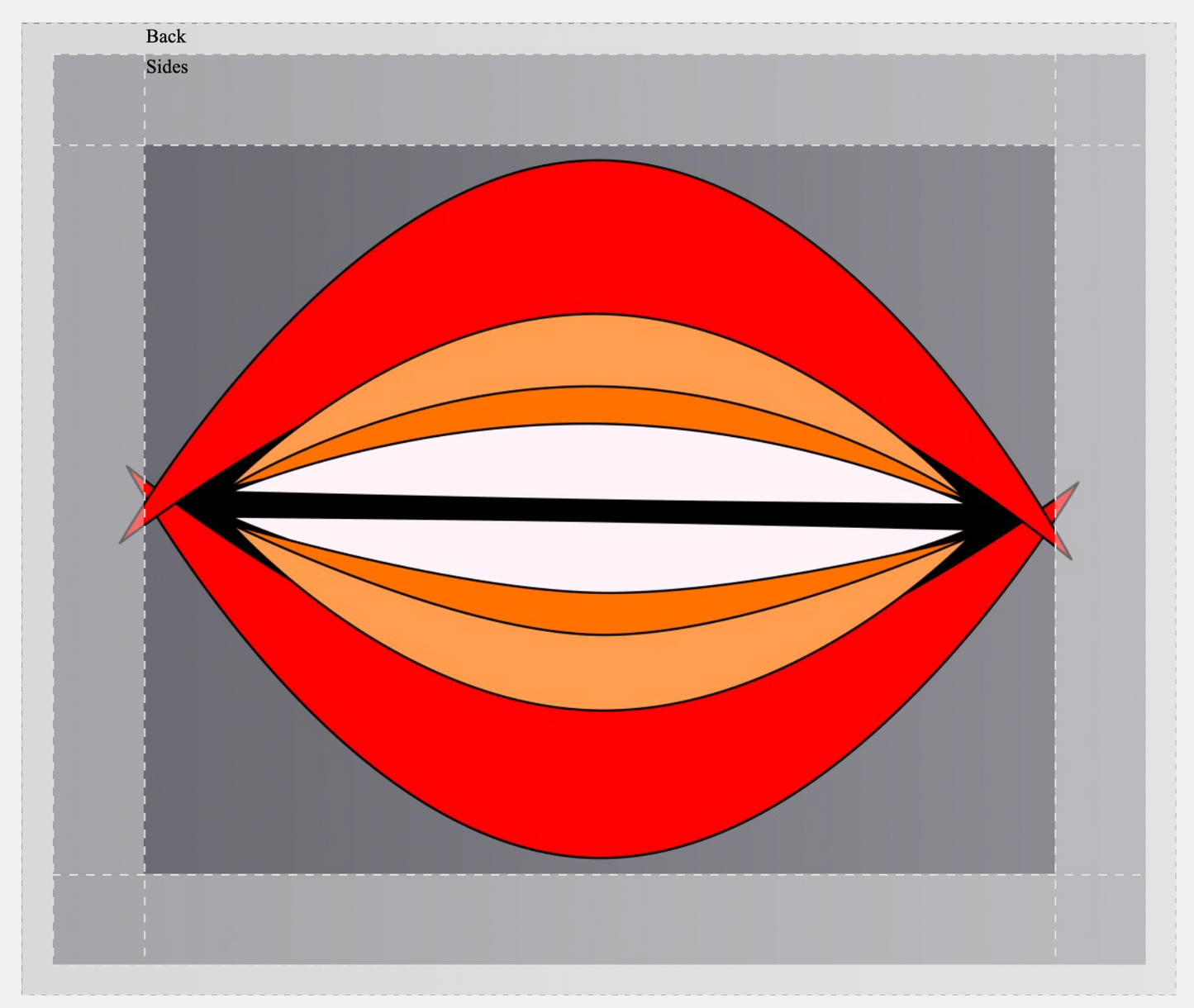 Mouth Love Canvas Print