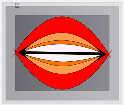 Mouth Love Canvas Print