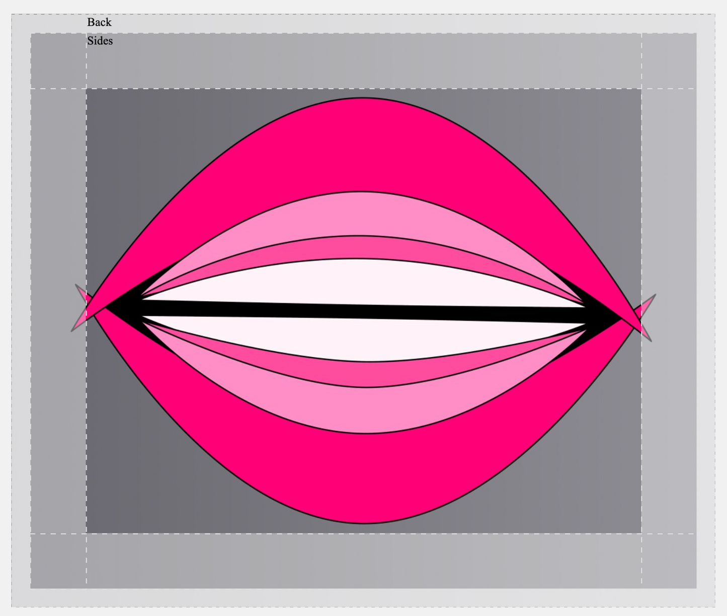 Mouth Love Canvas Print