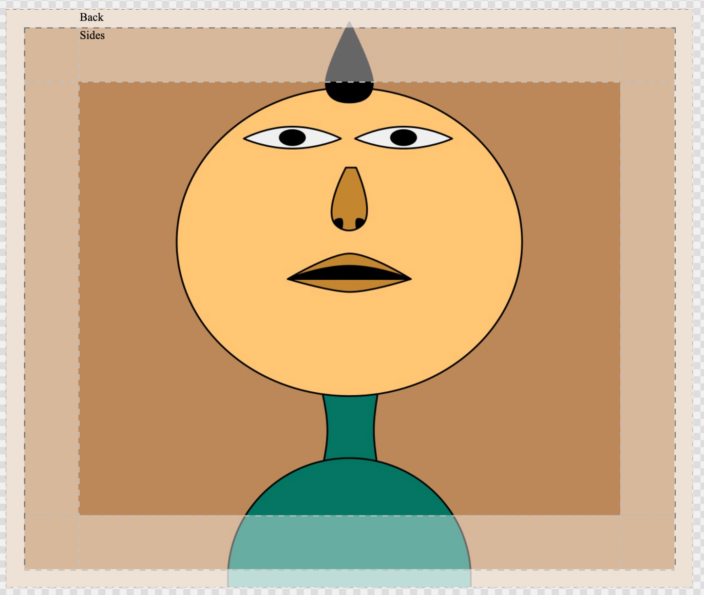 Squint Canvas Print