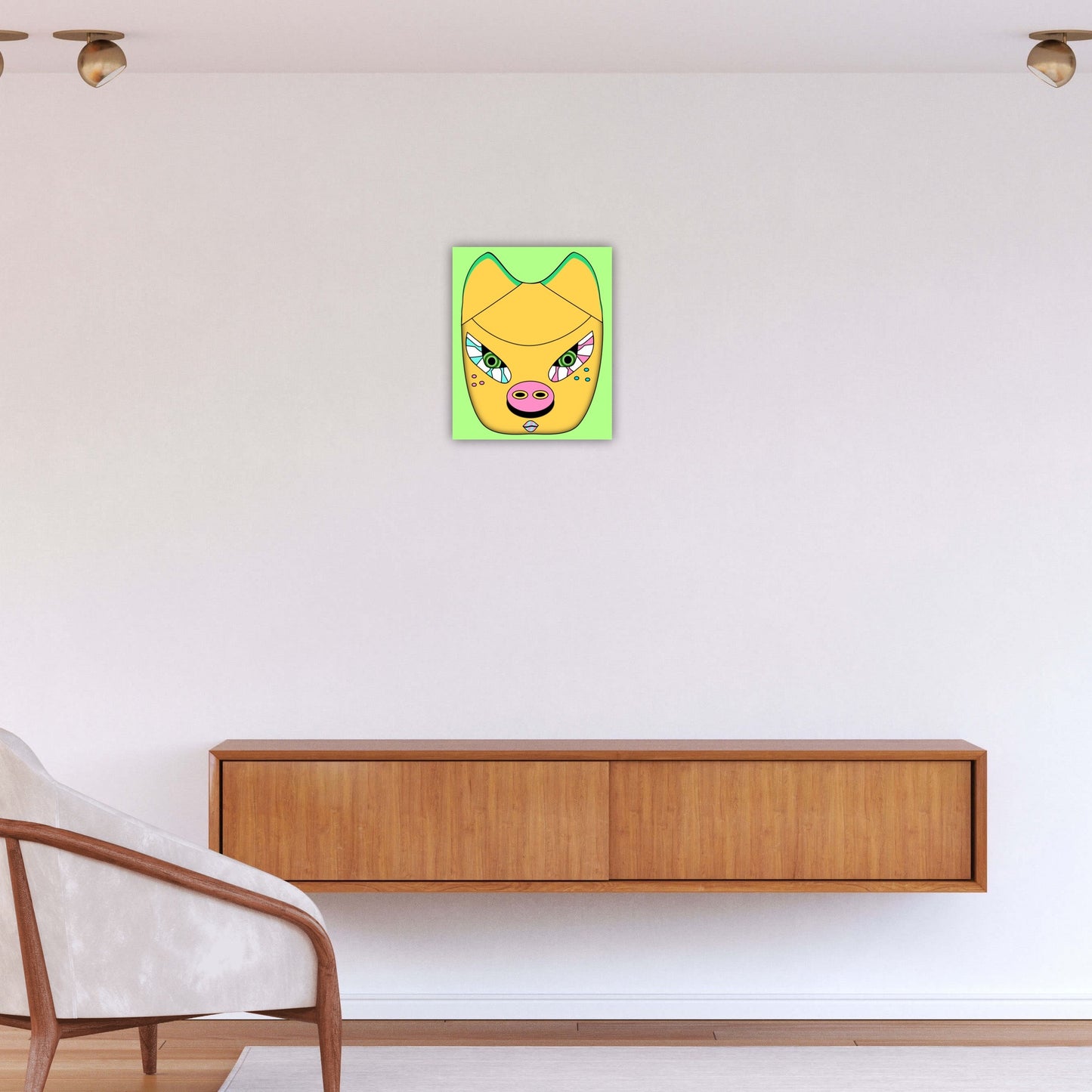 Faces Of Mortality Archival Matte Print