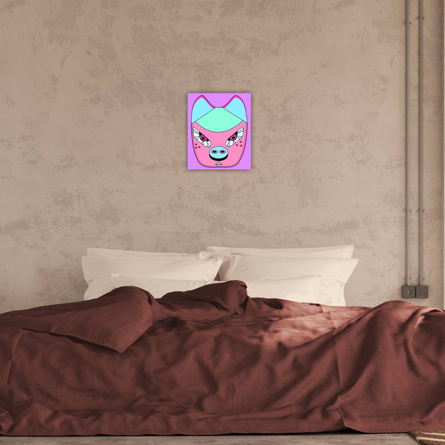 Faces Of Mortality Archival Matte Print