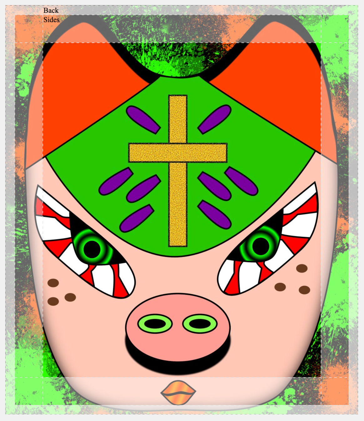 Faces Of Mortality Canvas Print