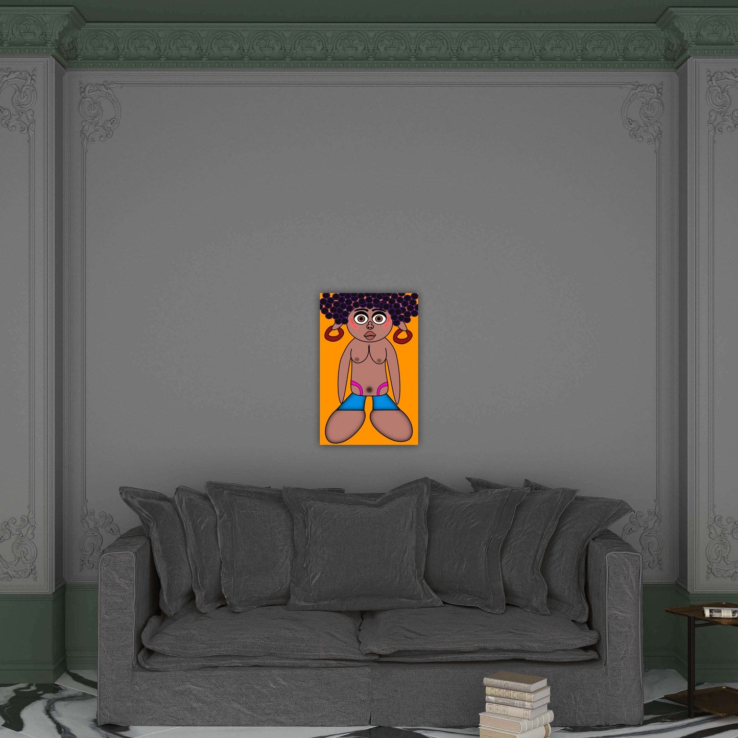 Euphoria Dysphoria Babe Peel and Stick Print