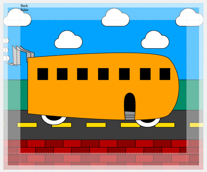 The Bus Canvas Print