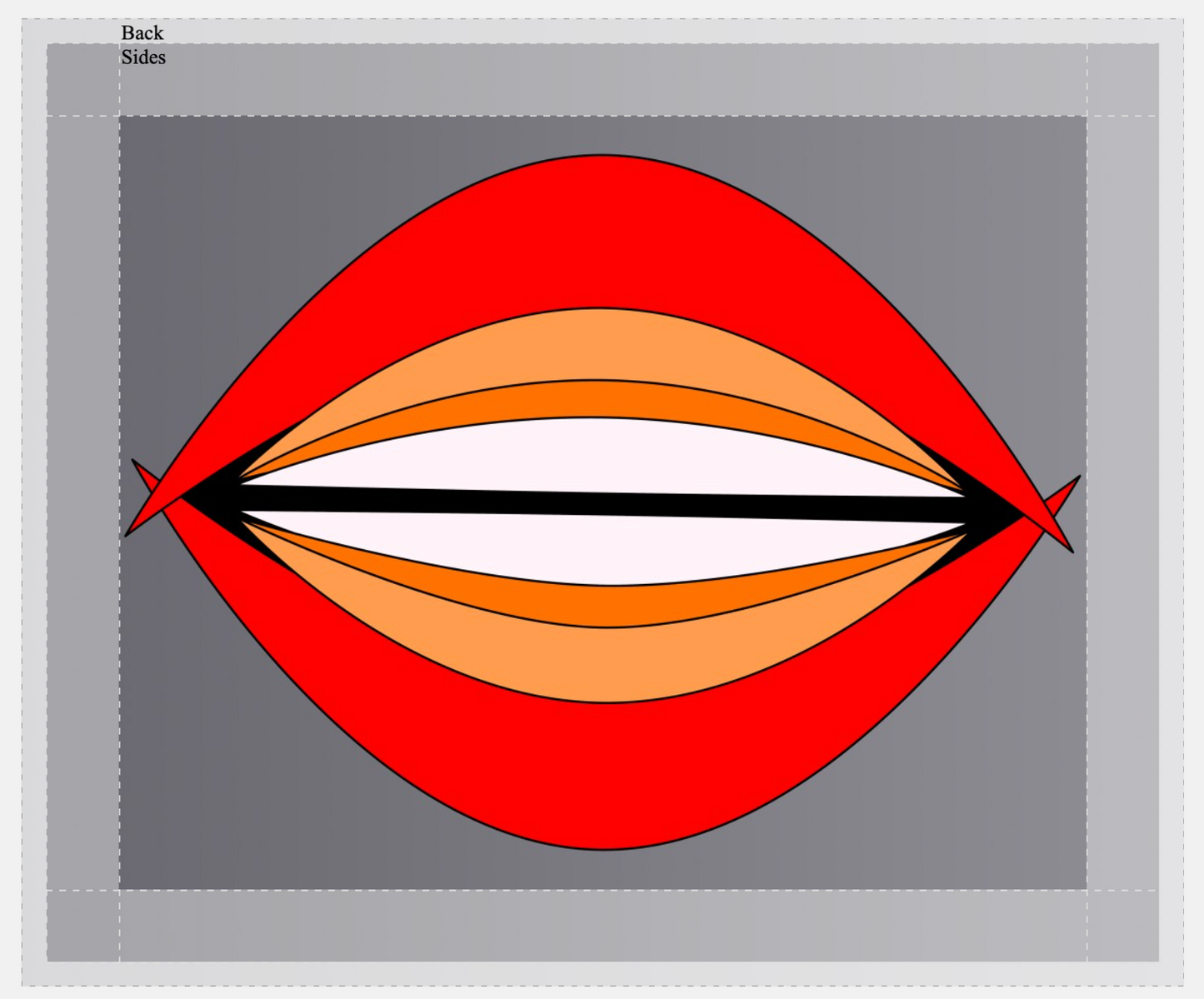 Mouth Love Canvas Print