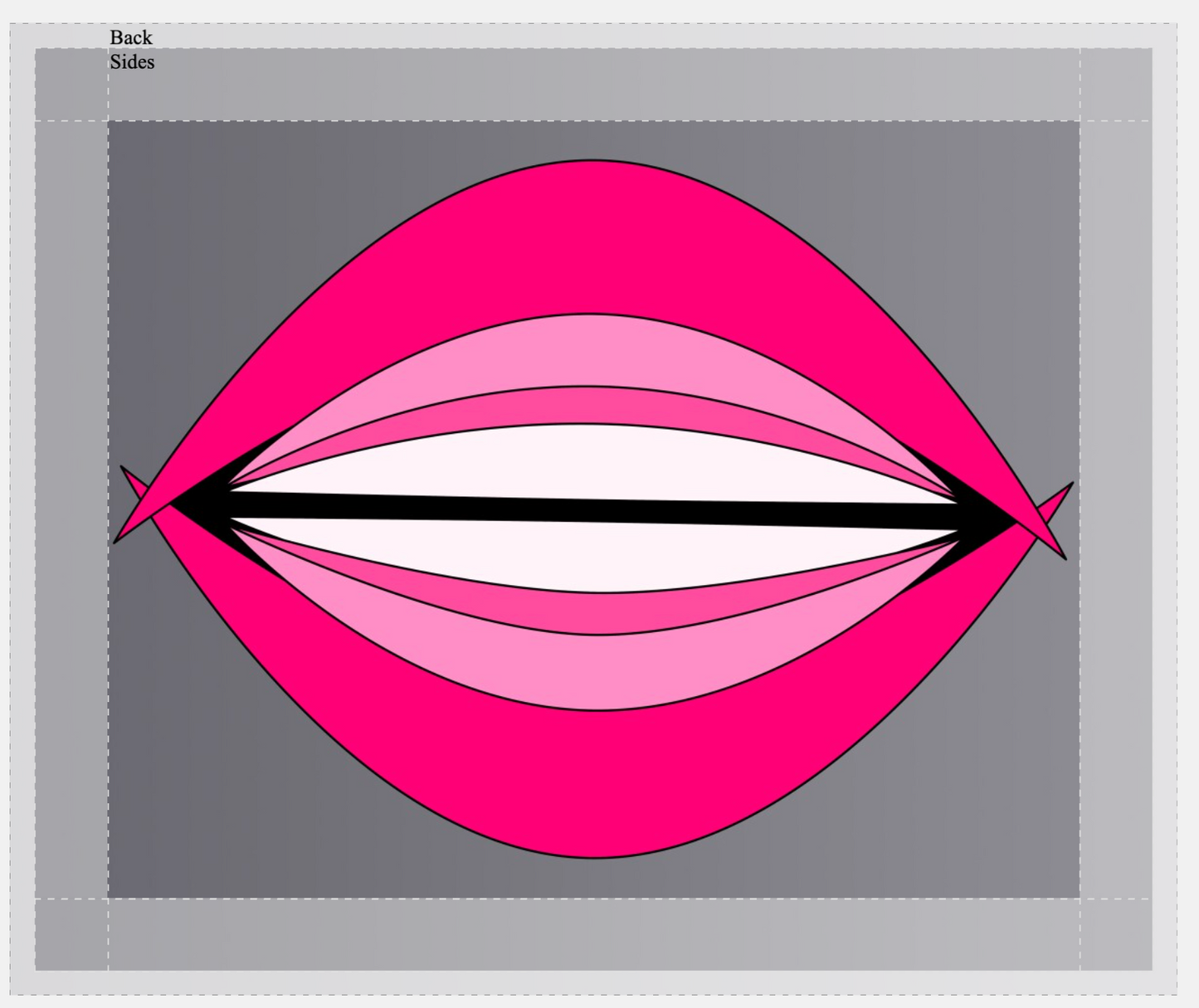 Mouth Love Canvas Print