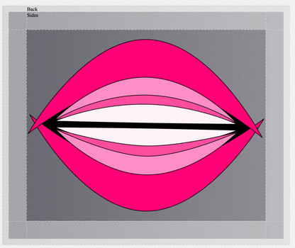 Mouth Love Canvas Print