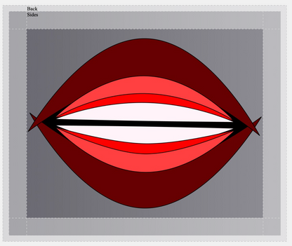Mouth Love Canvas Print