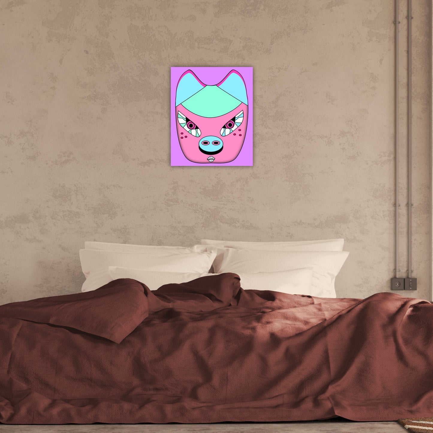 Faces Of Mortality Archival Matte Print