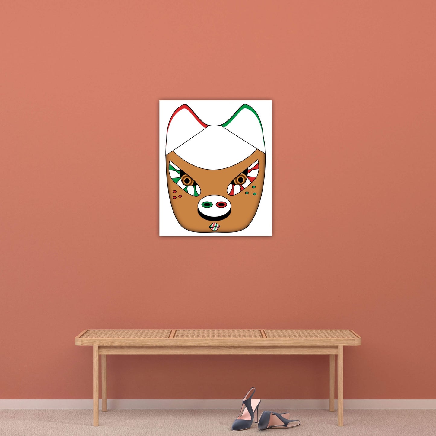 Faces Of Mortality Archival Matte Print