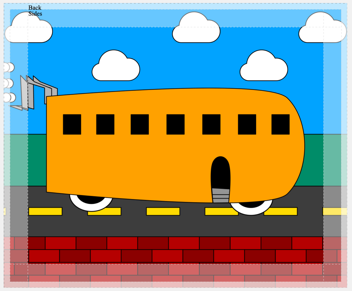 The Bus Canvas Print