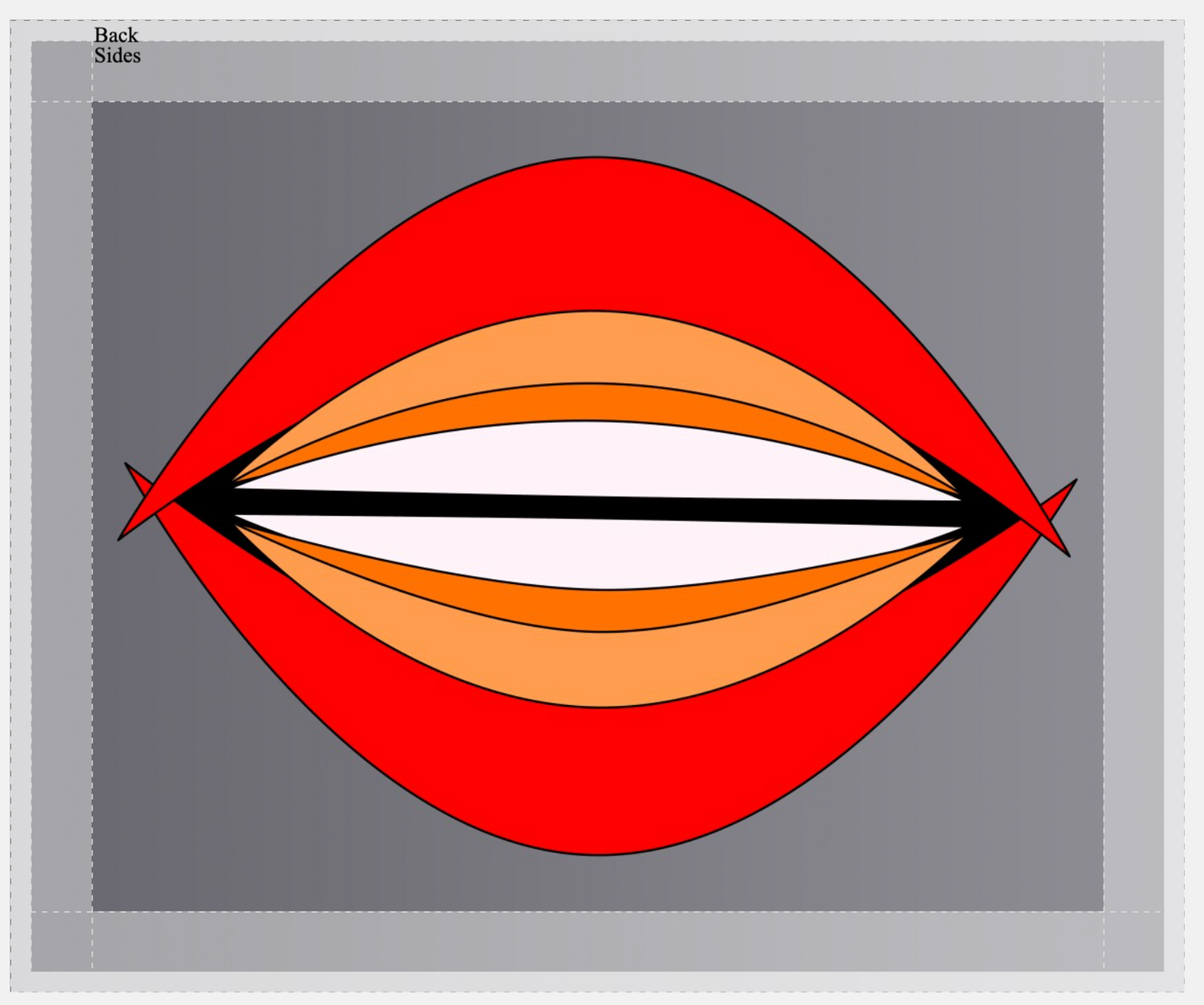 Mouth Love Canvas Print