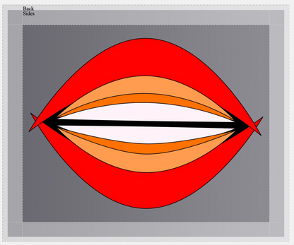 Mouth Love Canvas Print