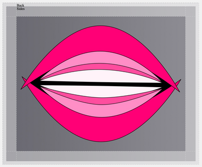 Mouth Love Canvas Print