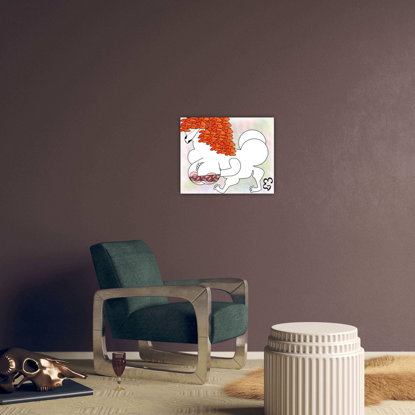 White Knight Babe Archival Matte Print