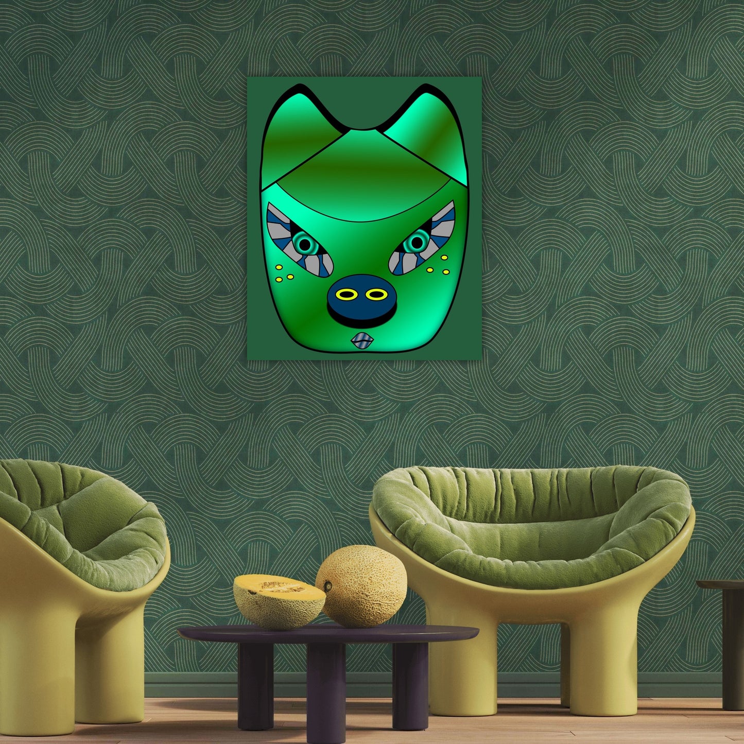 Faces Of Mortality Archival Matte Print