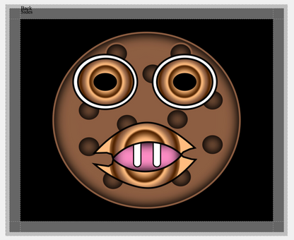 Circular Fudge Canvas Print