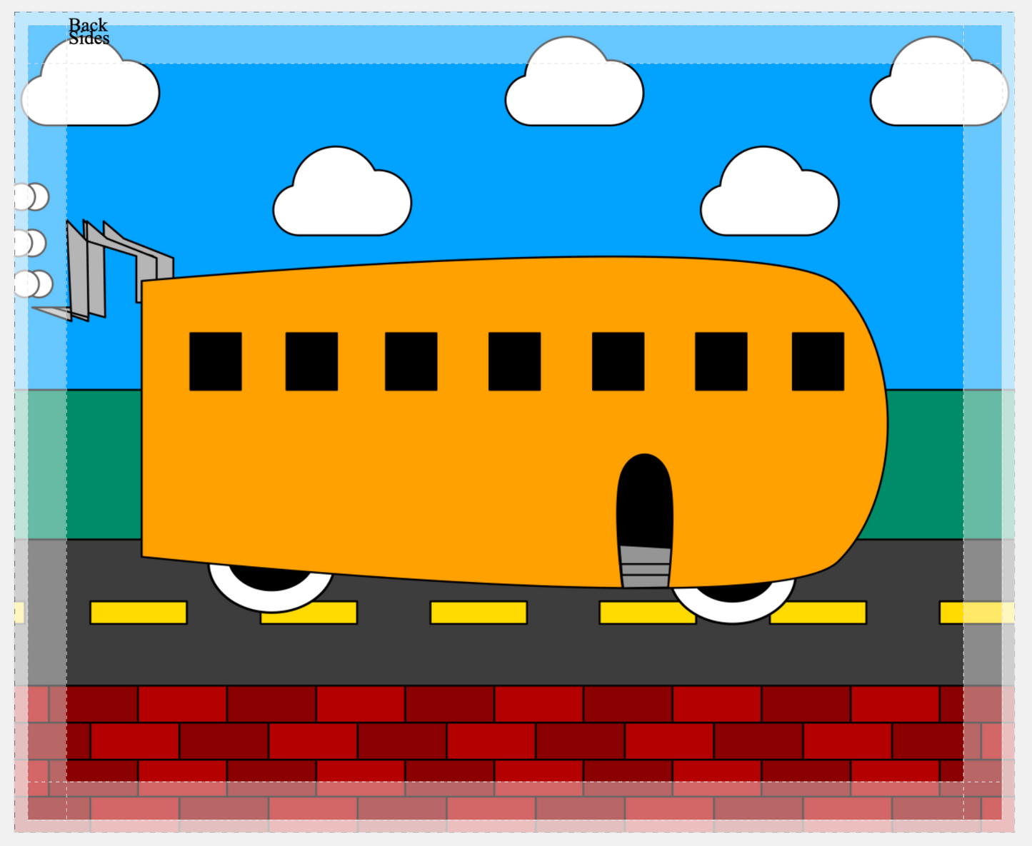 The Bus Canvas Print