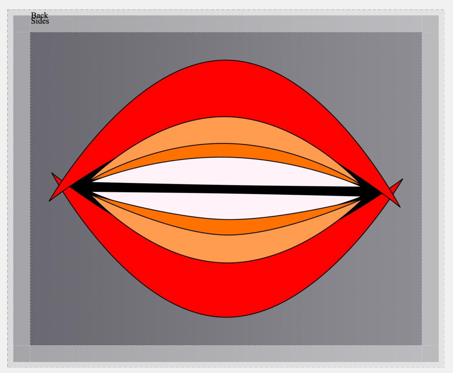 Mouth Love Canvas Print