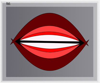Mouth Love Canvas Print
