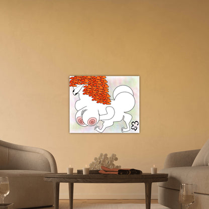 White Knight Babe Archival Matte Print