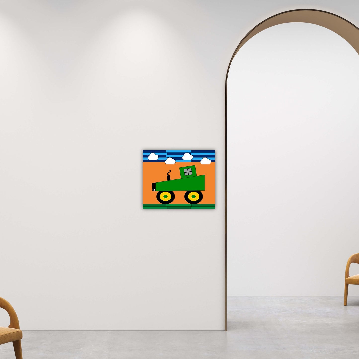 El Tractor Archival Matte Print