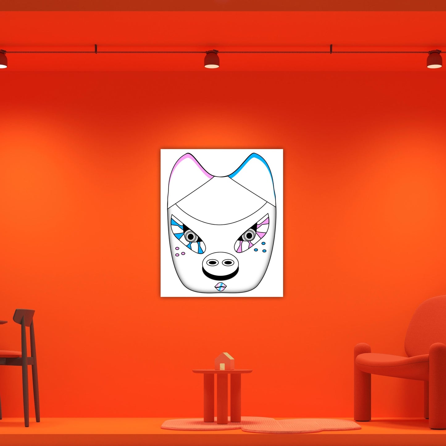 Faces Of Mortality Archival Matte Print