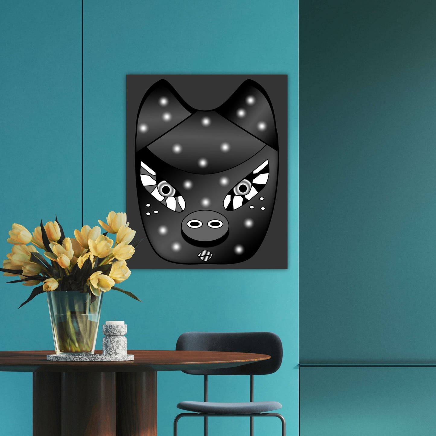 Faces Of Mortality Archival Matte Print