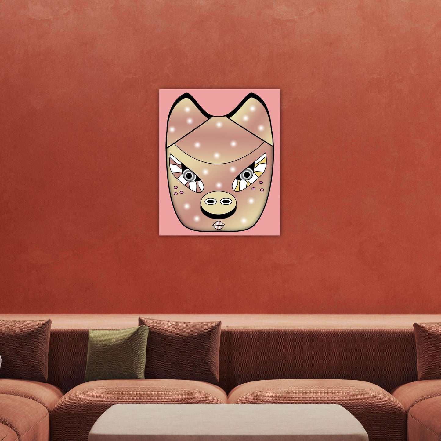 Faces Of Mortality Archival Matte Print