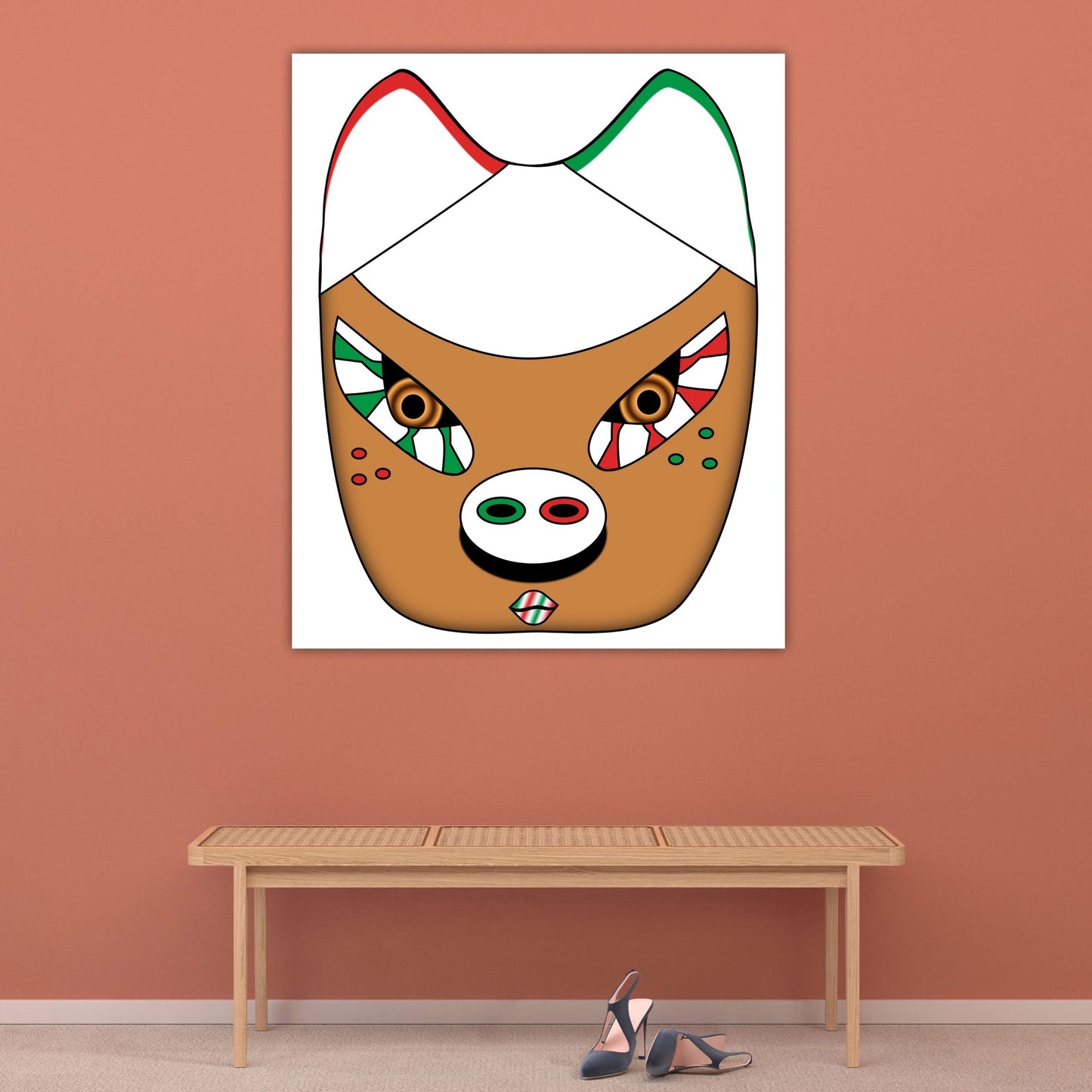 Faces Of Mortality Archival Matte Print