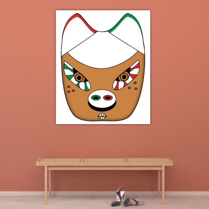 Faces Of Mortality Archival Matte Print