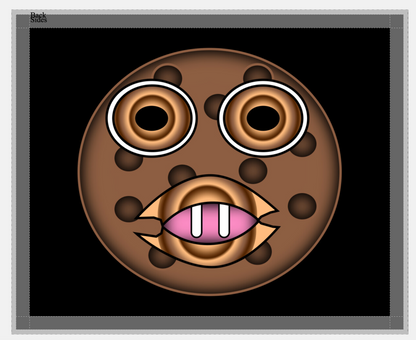 Circular Fudge Canvas Print