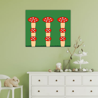 Amanita Muscaria Archival Matte Print