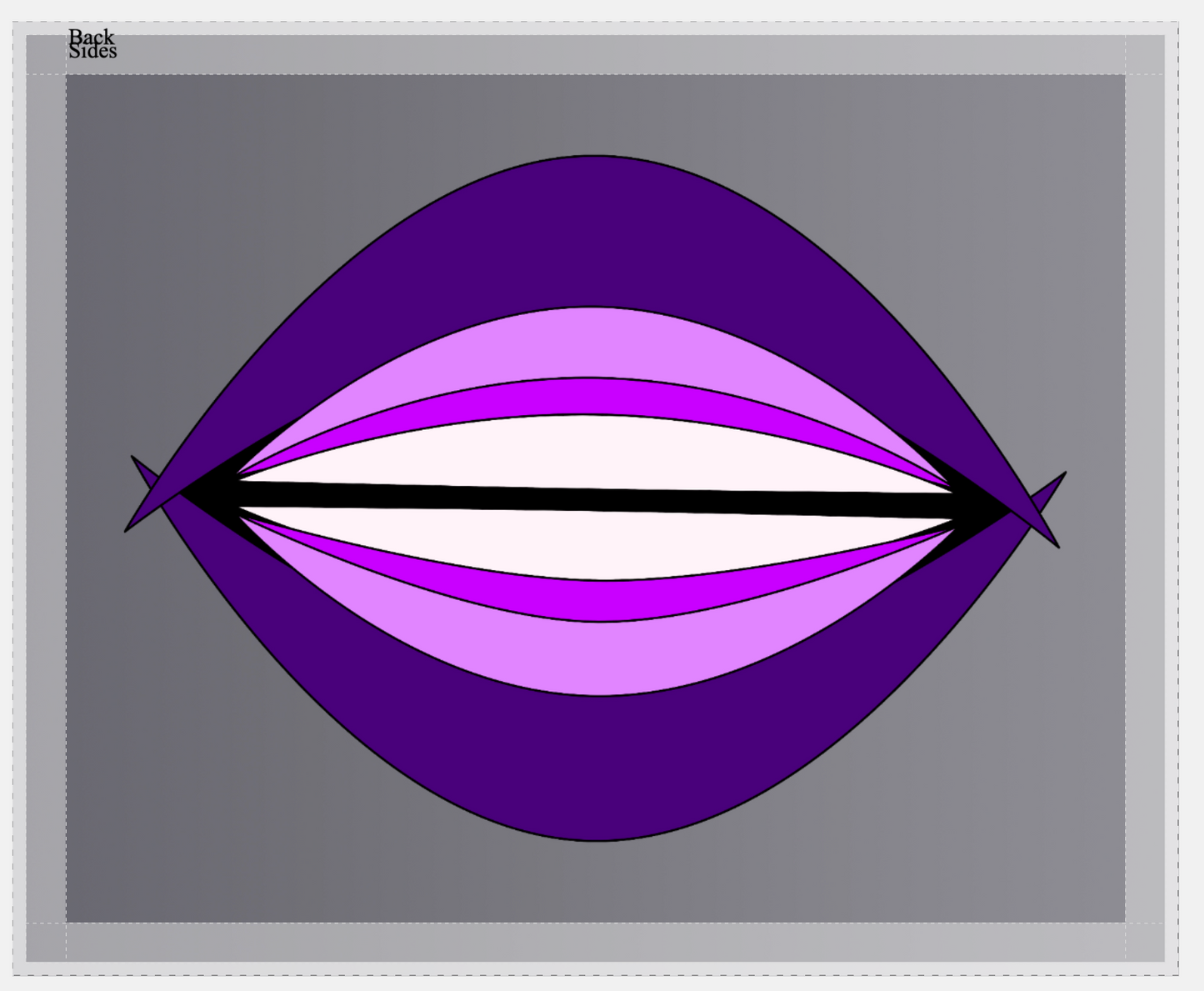 Mouth Love Canvas Print