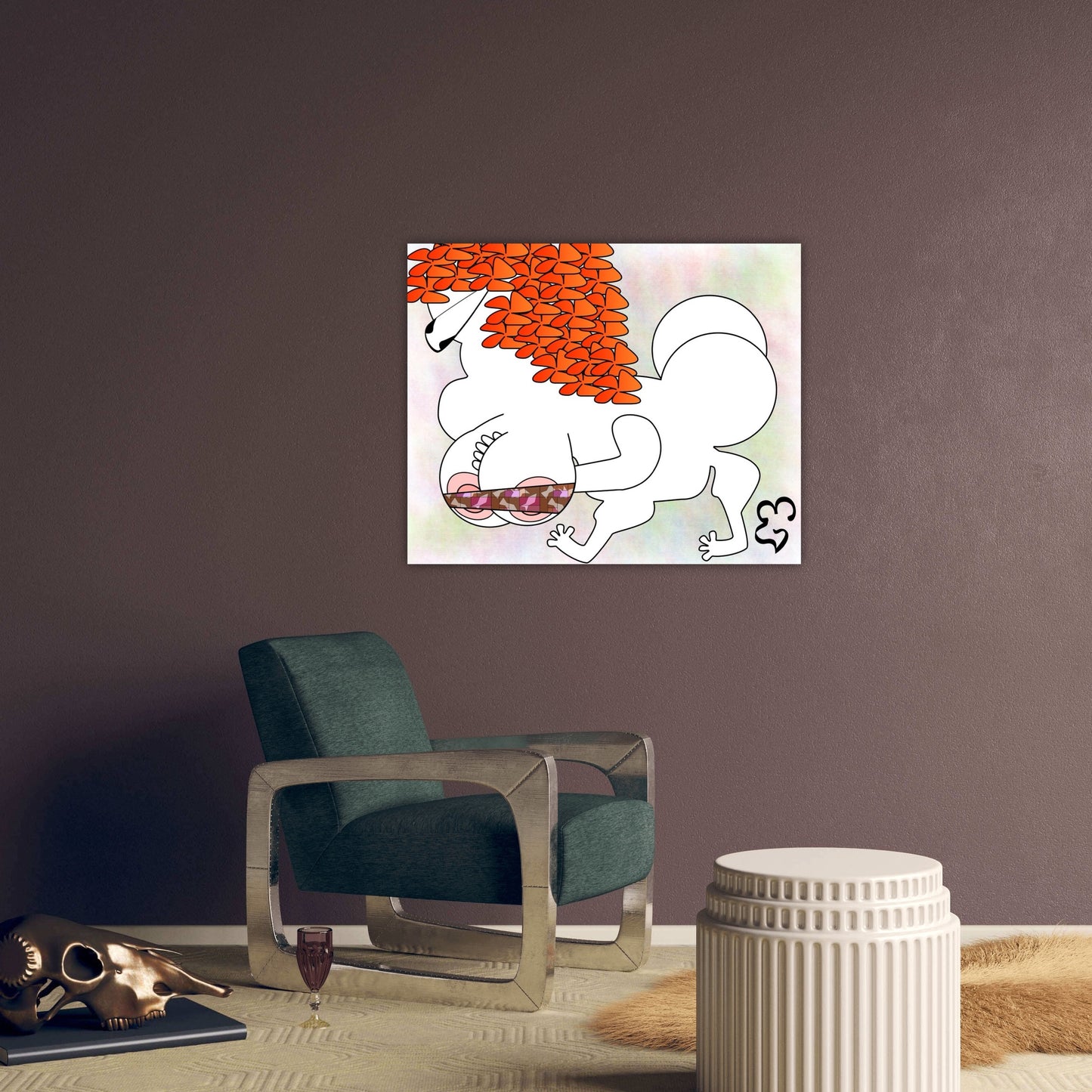 White Knight Babe Archival Matte Print