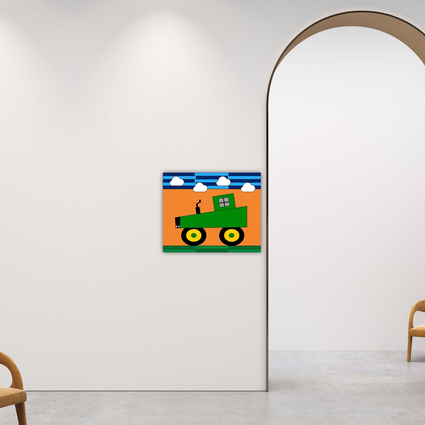 El Tractor Archival Matte Print
