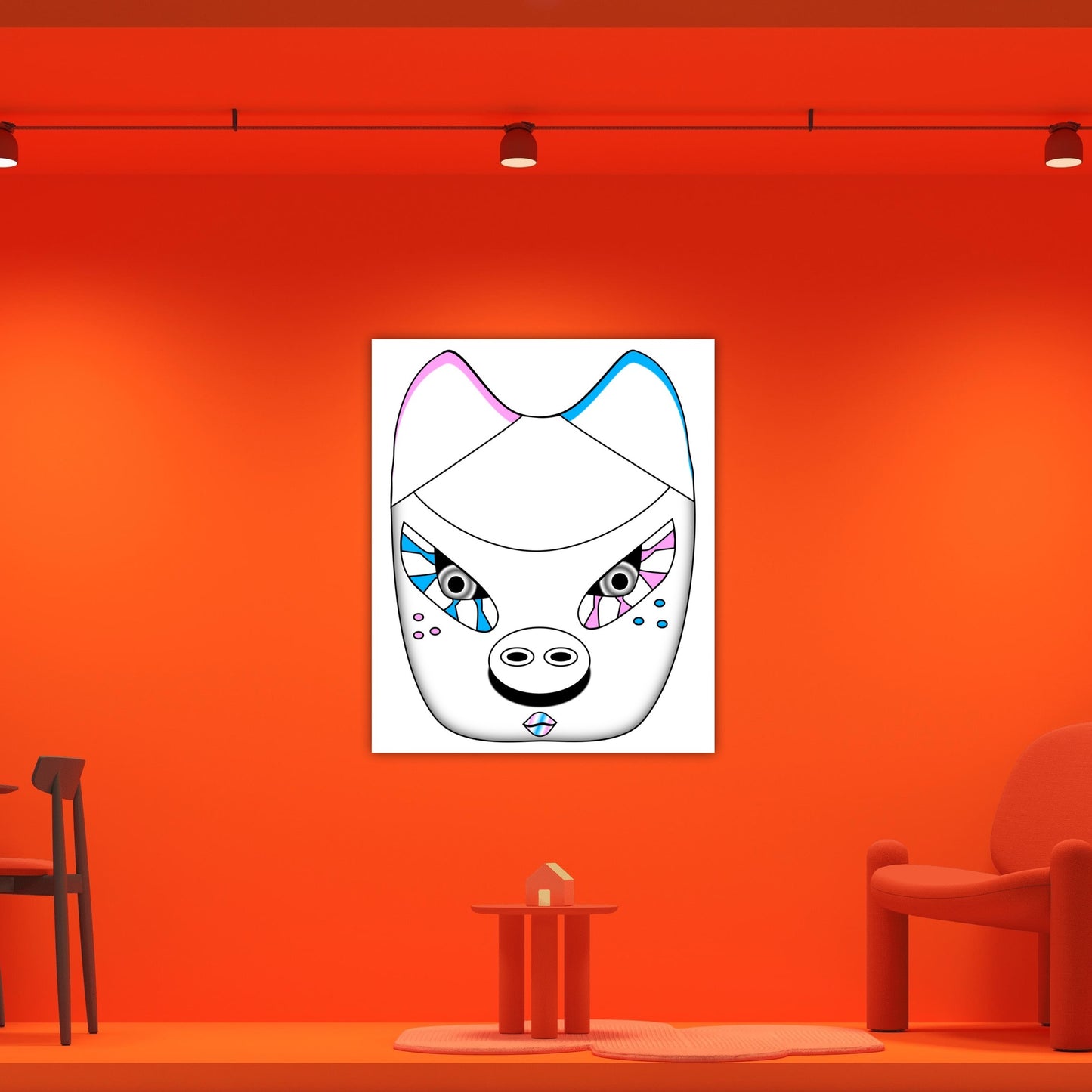 Faces Of Mortality Archival Matte Print