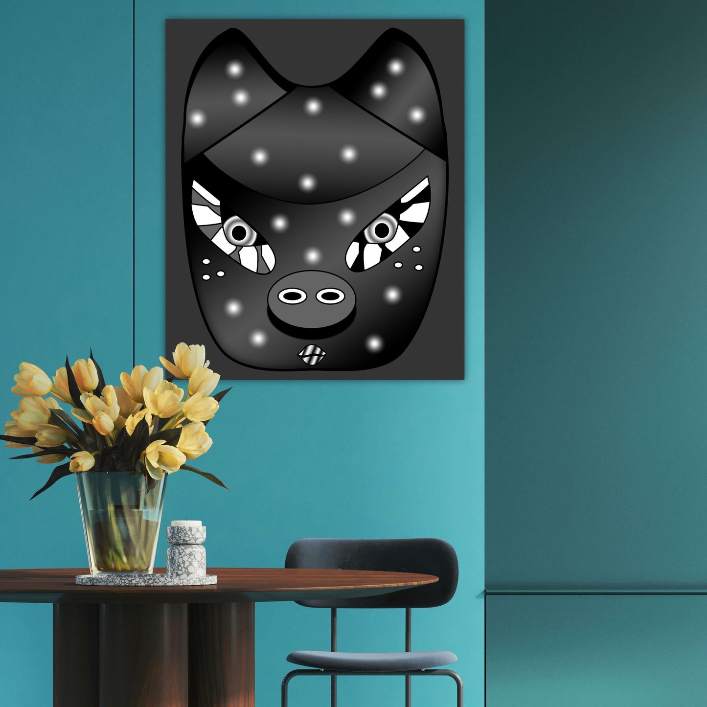 Faces Of Mortality Archival Matte Print