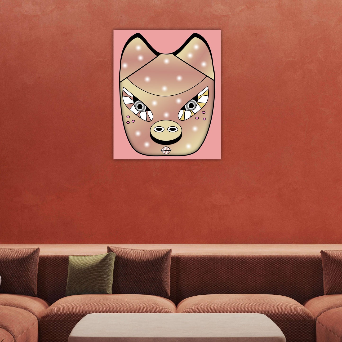 Faces Of Mortality Archival Matte Print